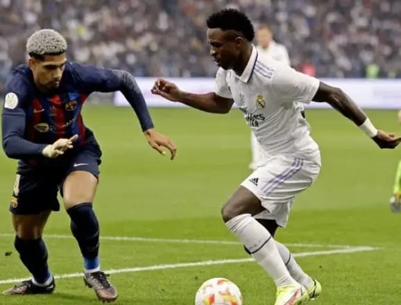 مباراة ريال مدريد وبرشلونة في نصف نهائي