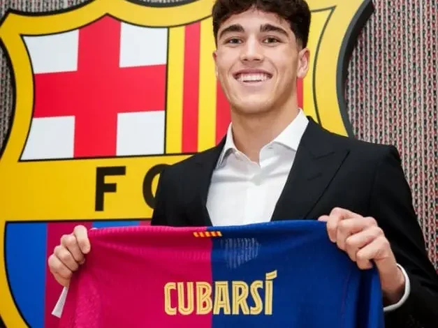 برشلونة يعلن عن عقد جديد للاعبه الشاب باو كوبارسي