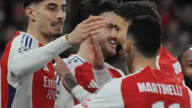 تشكيلة أرسنال ضد مانشستر سيتي