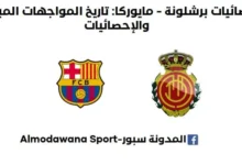 إحصاءات برشلونة - مايوركا تاريخ مواجهات برشلونة ومايوركا