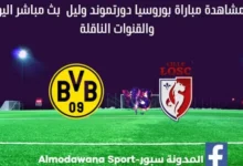 مباراة بوروسيا دورتموند وليل اليوم بث مباشر بوروسيا دورتموند وليل
