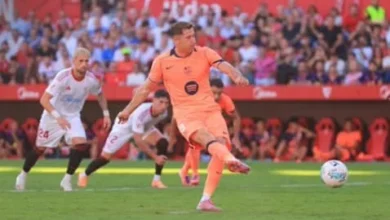 ملخص ونتيجة مباراة برشلونة وإشبيلية 1-4: أفضل لاعب والإحصائيات