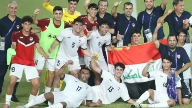 القنوات الناقلة لمباراة العراق والإمارات والموعد