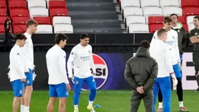 إصابات وغيابات ريال مدريد ضد بنفيكا