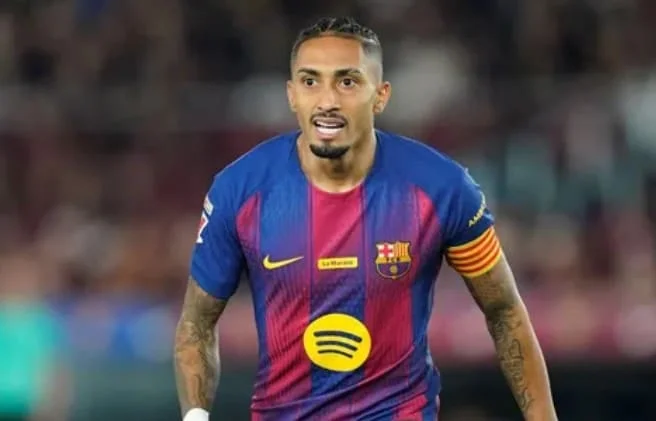 برشلونة يؤكد إصابة رافينيا : المباريات التي سيغيب عنها رافينيا