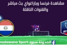مشاهدة فرنسا وباراغواي بث مباشر