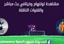 مشاهدة توتنهام وخيتافي بث مباشر