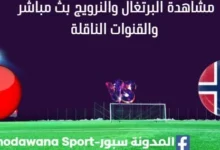 مشاهدة البرتغال والنرويج بث مباشر