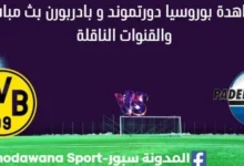 مشاهدة بوروسيا دورتموند و بادربورن بث مباشر
