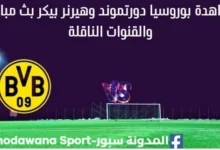 مشاهدة بوروسيا دورتموند وهيرنر بيكر بث مباشر