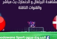 مشاهدة مباراة البرتغال و الدنمارك بث مباشر