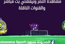 مشاهدة النصر ونيفشتي بث مباشر